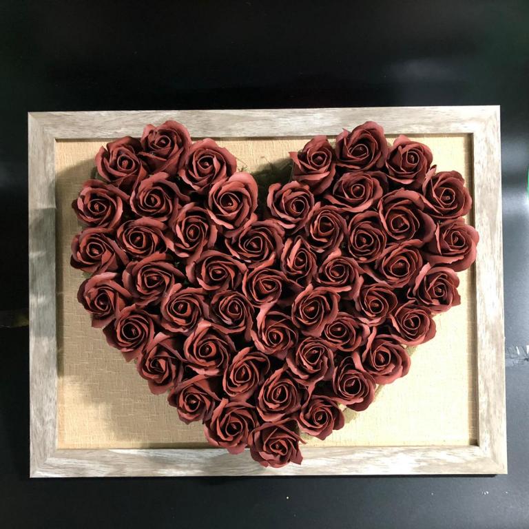 Rama Inima Trandafir Sapun